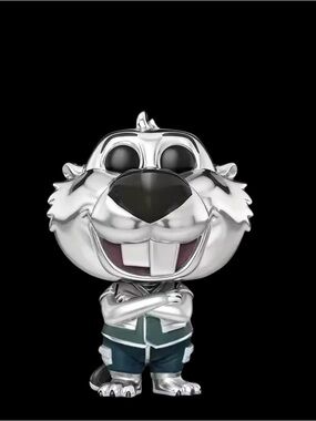 Silver Cartoon Nibbles Funko-Style charm-from Disney’s Zootopia movie